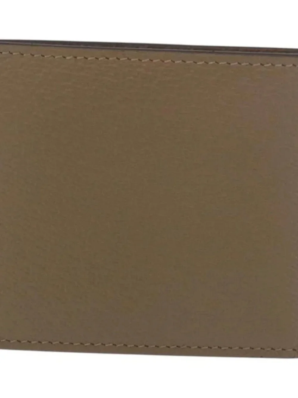 GUCCI GG Marmont Wallet Leather Beige Silver 428726 Auth 186156M